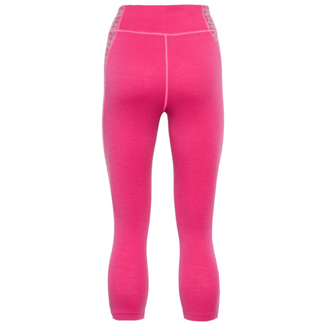 Kari Traa Rose Light Long Sleeve Capri Skiundertøj Sæt Dame - Berry Pink -