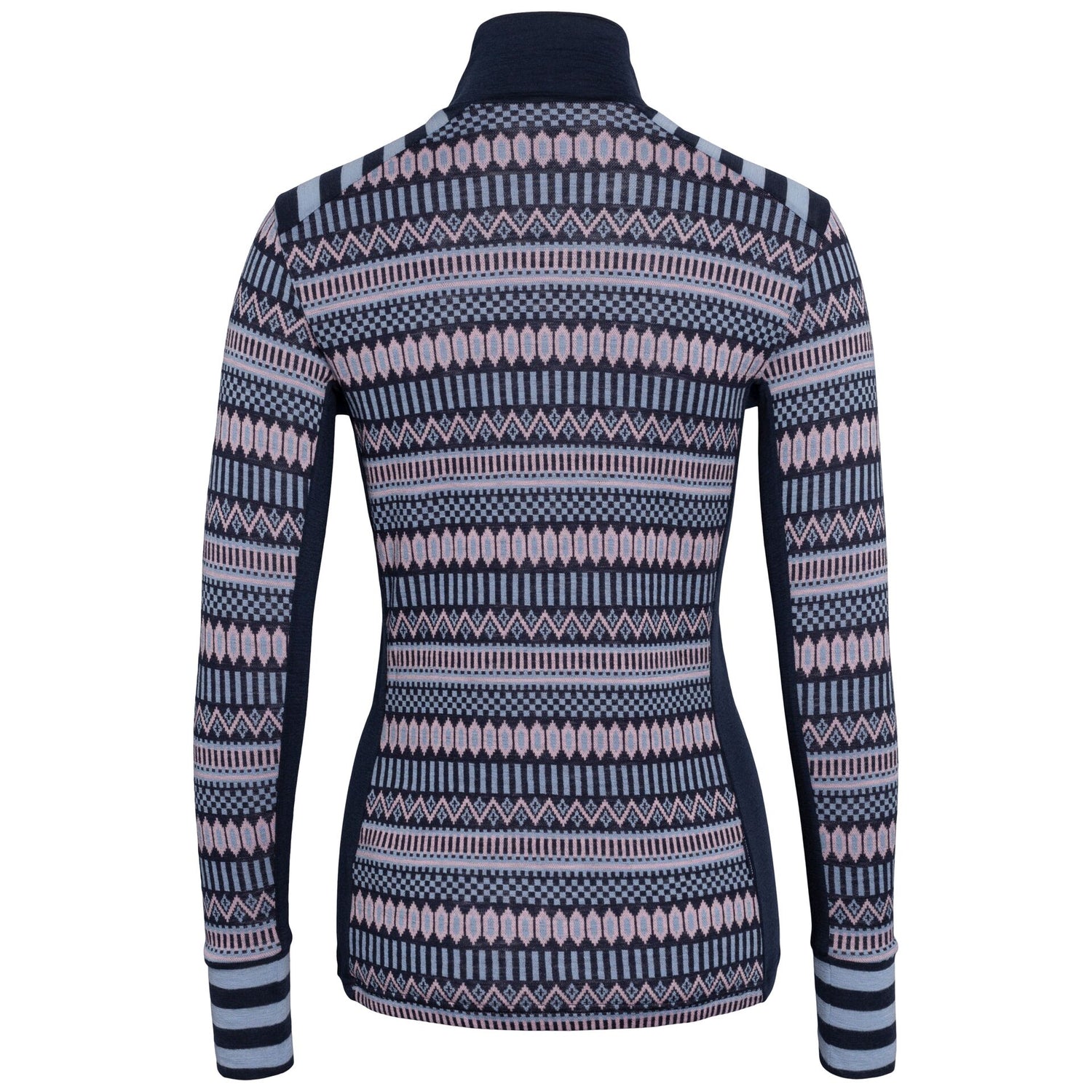 Kari Traa Åkle Half Zip High Waist Skiundertøj Sæt Dame - Royal -