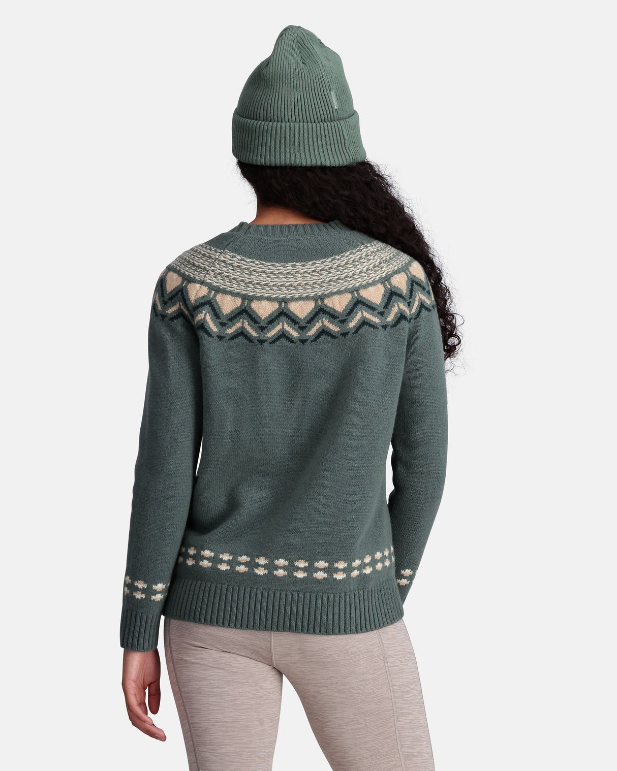 Kari Traa Sundve Knit Striktrøje Dame - Sage Green -