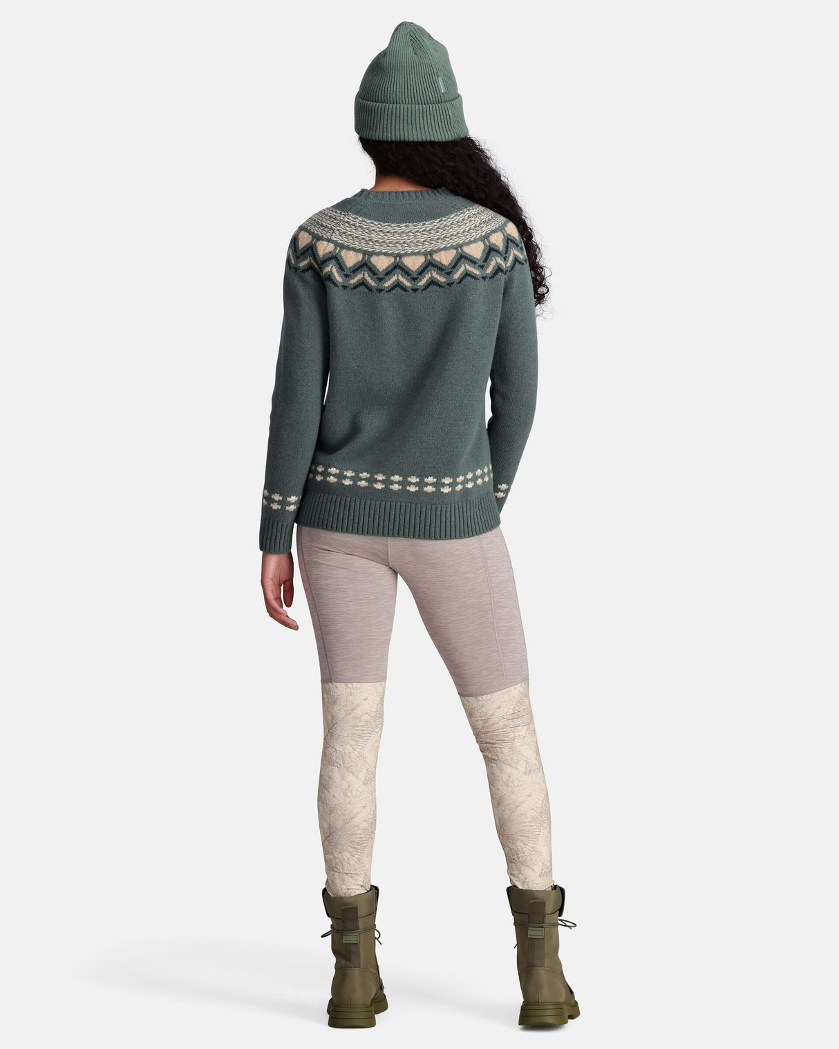 Kari Traa Sundve Knit Striktrøje Dame - Sage Green -