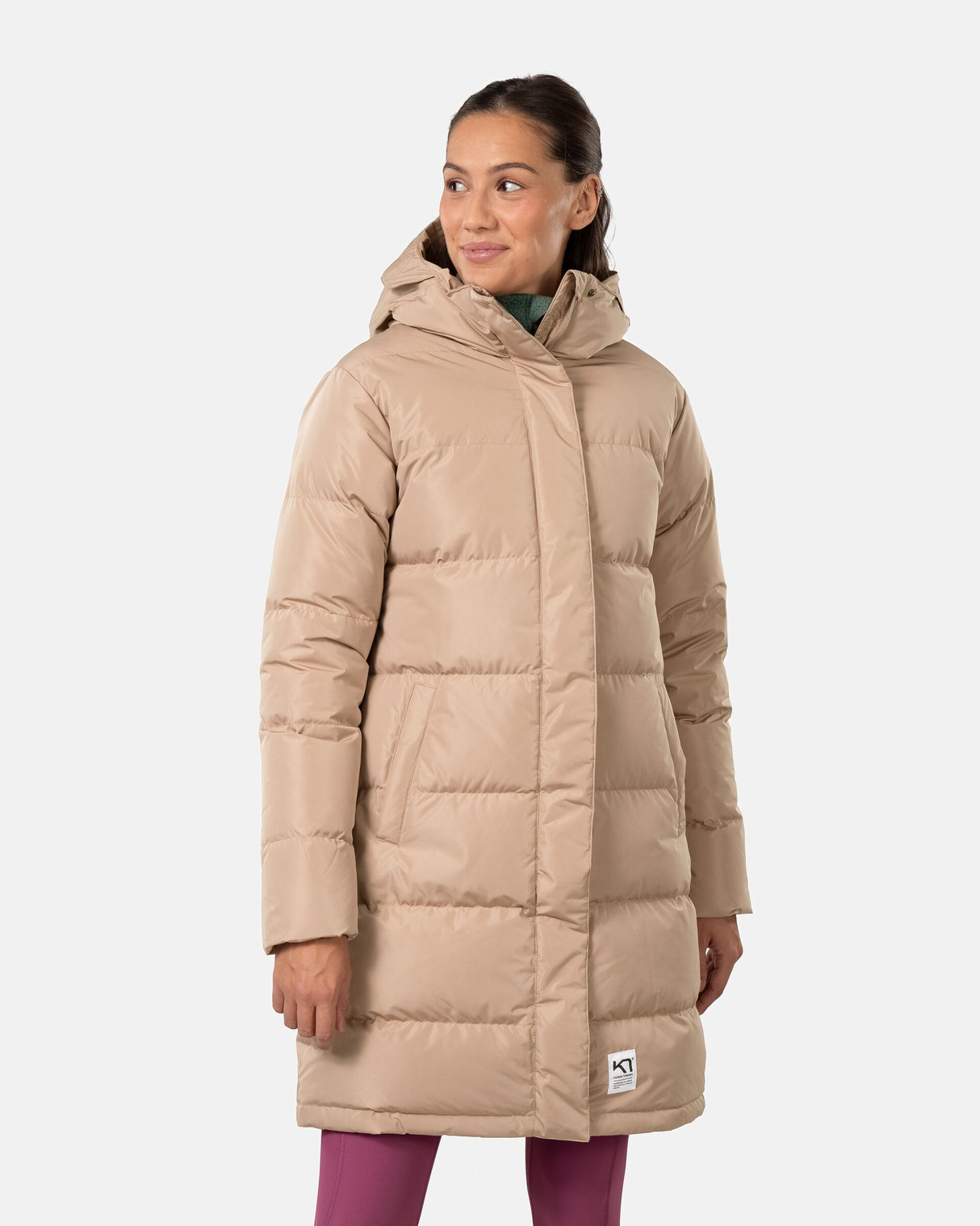 Kari Traa Kyte Parka Jakke Dame - Sandy -
