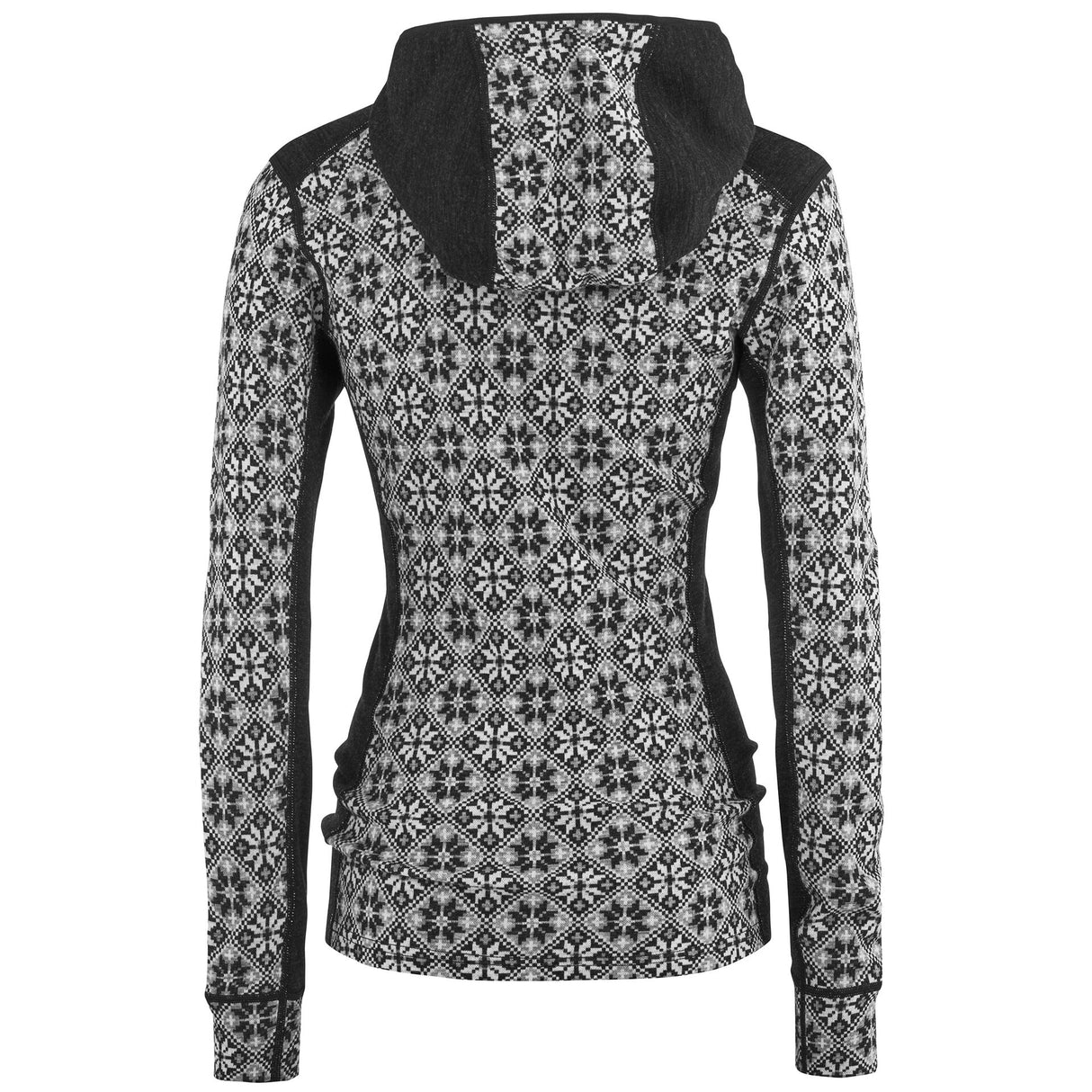 Kari Traa Rose Hoodie High Waist Skiundertøj Sæt Dame - Black -