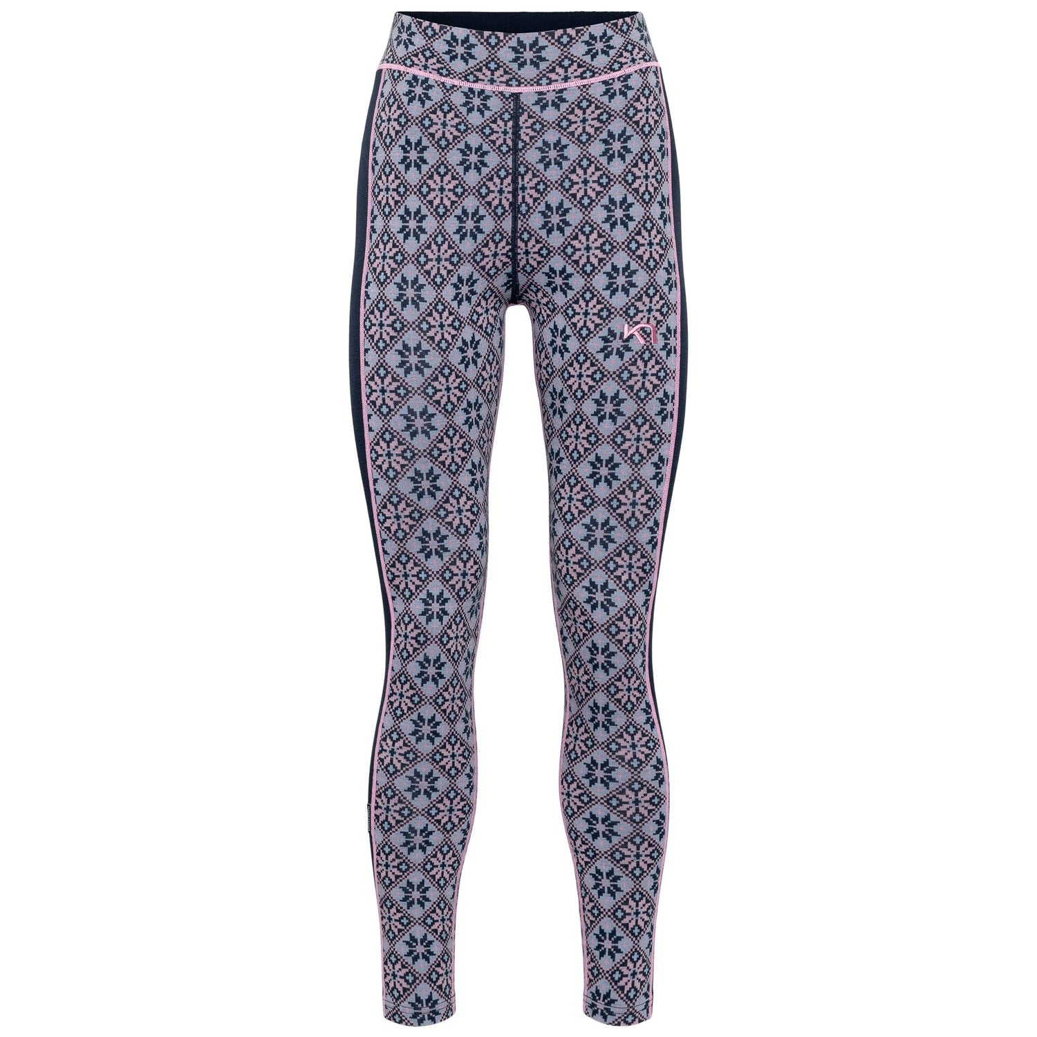 Kari Traa Rose Half Zip High Waist Skiundertøj Sæt Dame - Roy Blue -
