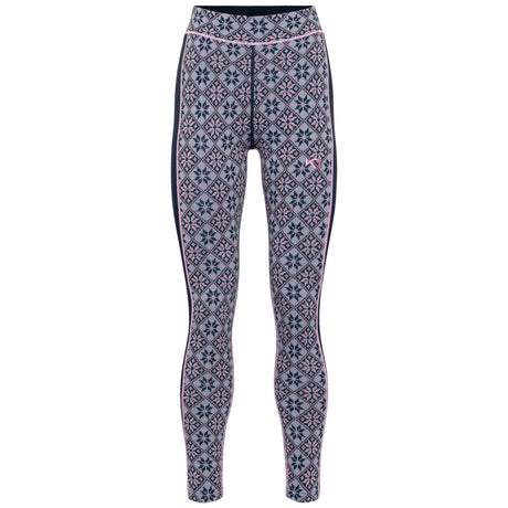 Kari Traa Rose Long Sleeve High Waist Skiundertøj Sæt Dame - Roy Blue -