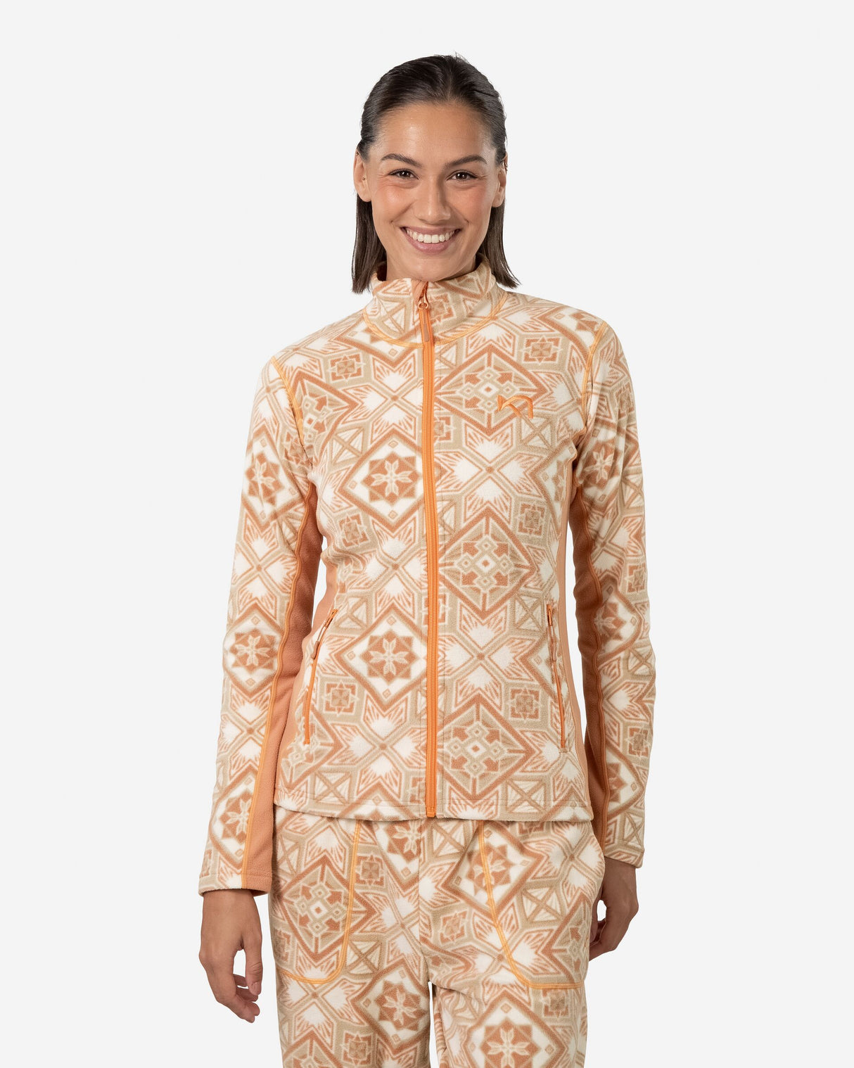 Kari Traa Olga Fleecejakke Dame - Light Brown - Light Brown