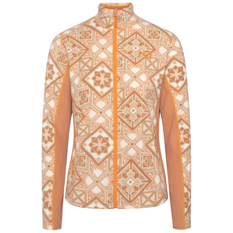 Kari Traa Olga Fleecejakke Dame - Light Brown -