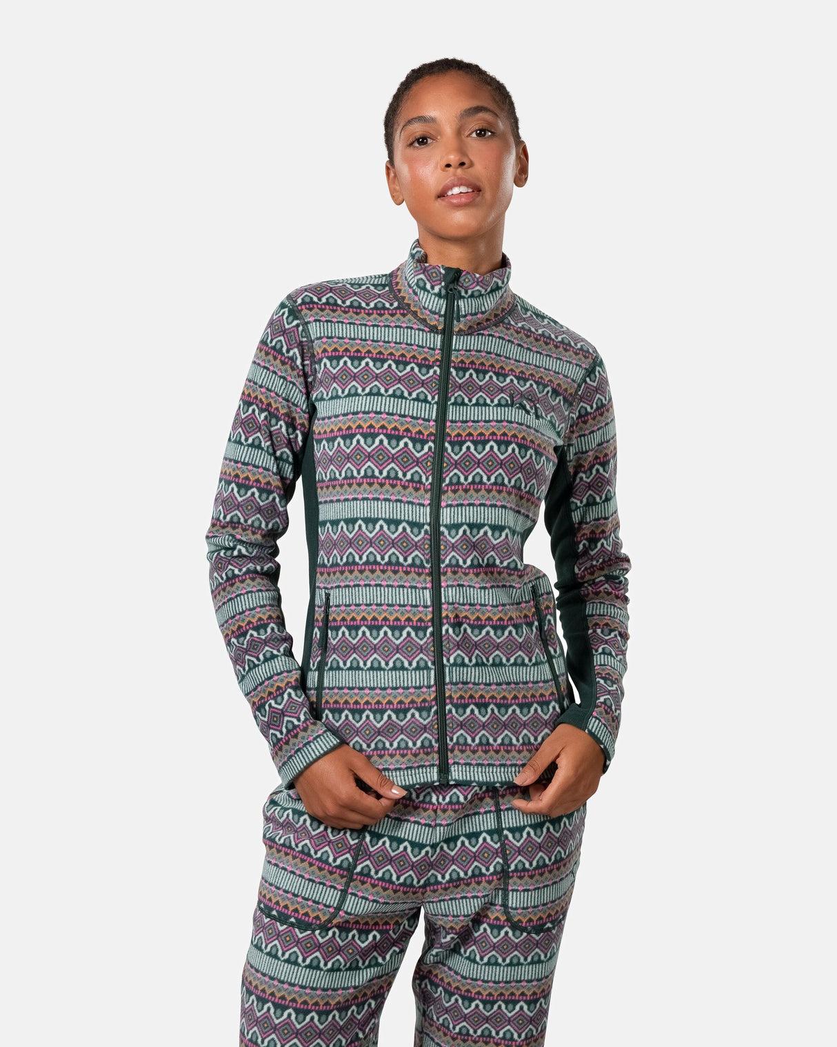 Kari Traa Olga Fleecejakke Dame - Pin - Pin