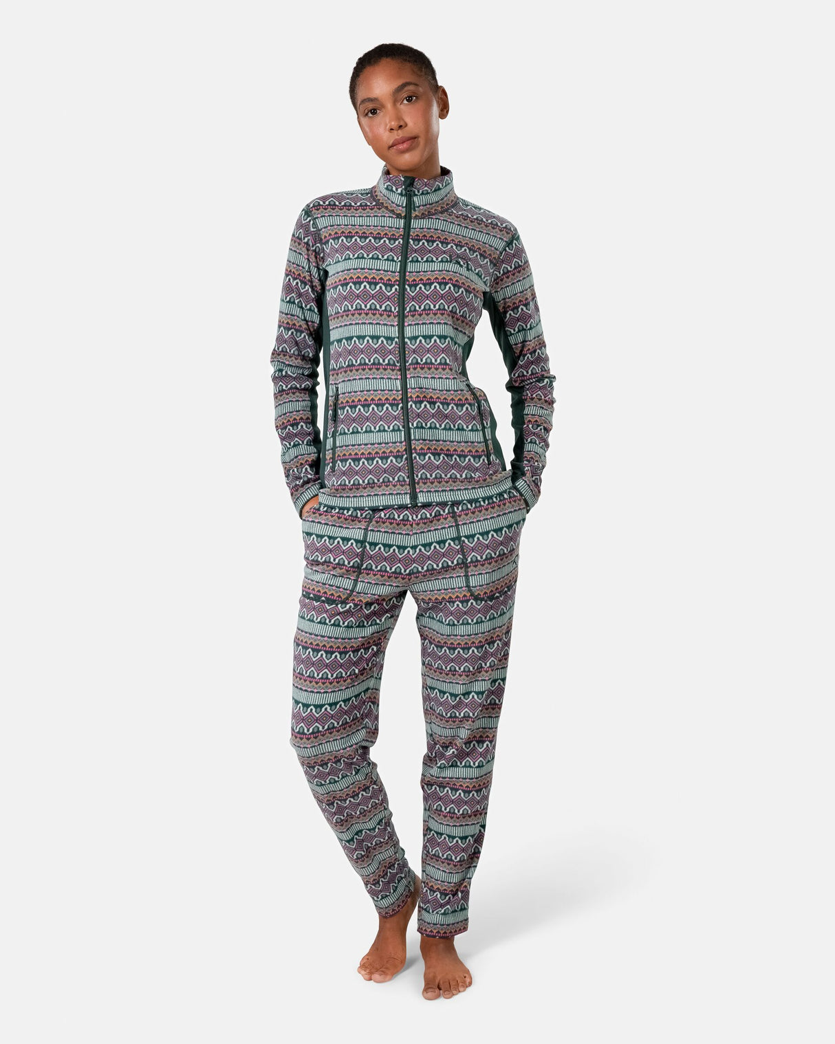 Kari Traa Olga Fleecejakke Dame - Pin -