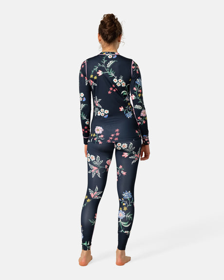 Kari Traa Fryd Long Sleeve Baselayer Skiundertrøje Dame - Ro -