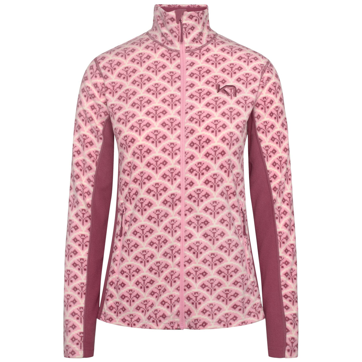 Kari Traa Thalena Fleece Dame - Plum -