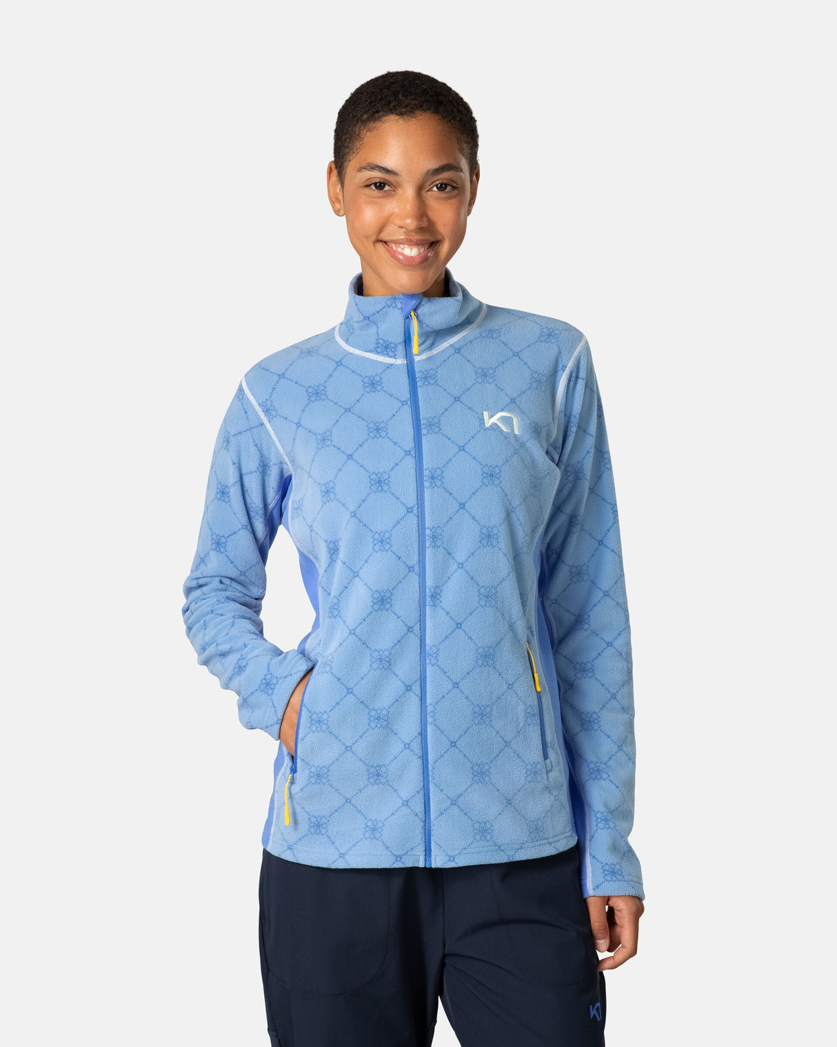 Kari Traa Thalena Fleece Dame - Sea