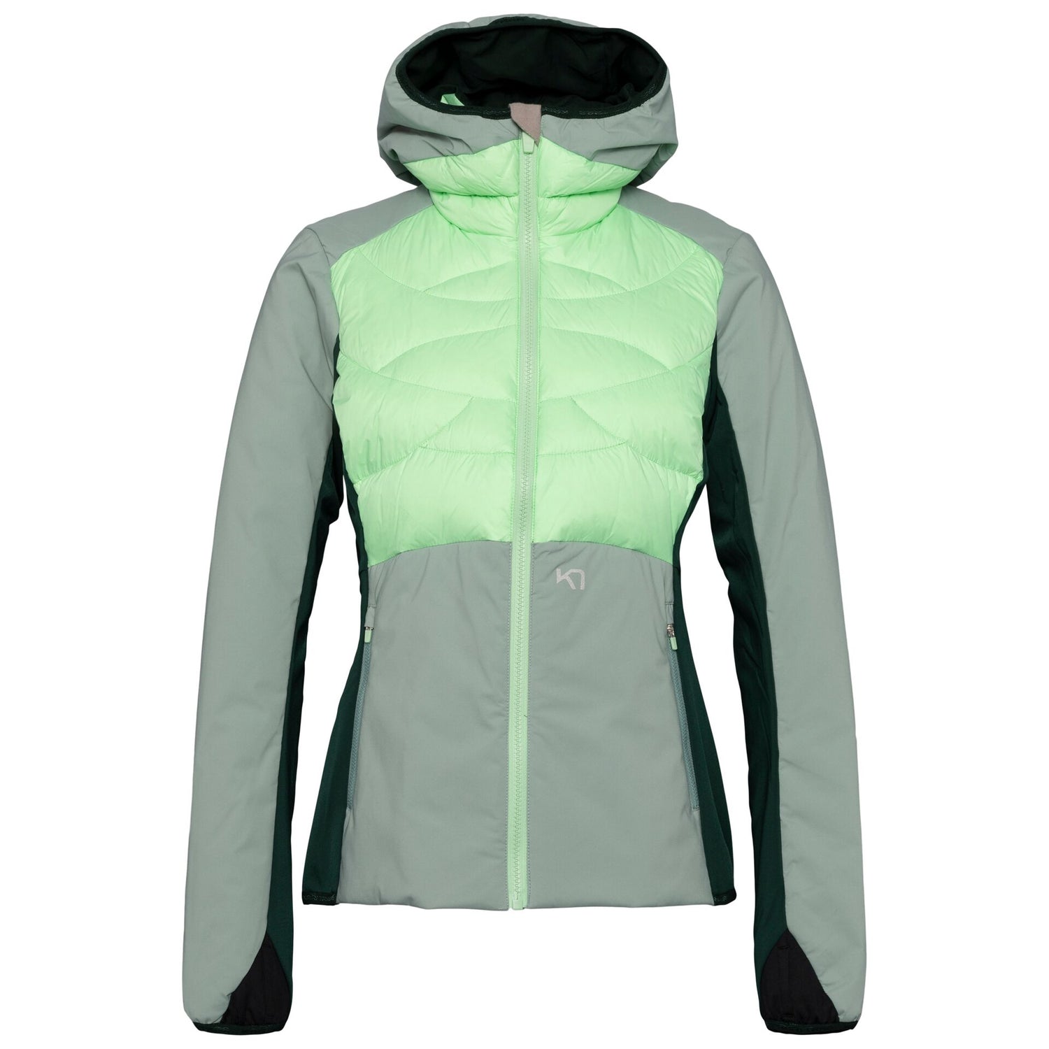 Kari Traa Tirill Thermal Jacket Thermojakke Dame - Sage Green