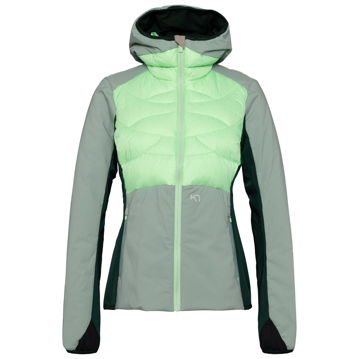 Kari Traa Tirill Thermal Jacket Thermojakke Dame - Sage Green -