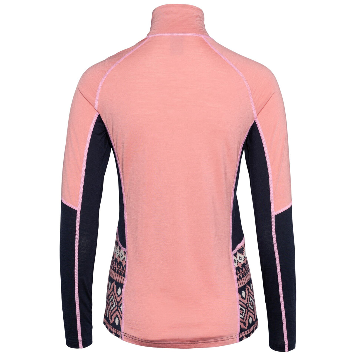 Kari Traa Malia Half Zip Skiundertrøje Dame - Pastel Dusty Pink -