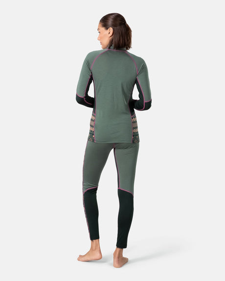 Kari Traa Malia Half-Zip Skiundertrøje Dame -