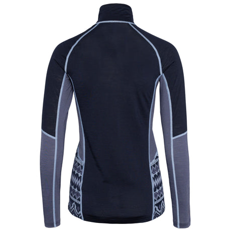 Kari Traa Malia Half Zip Skiundertrøje Dame - Royal -