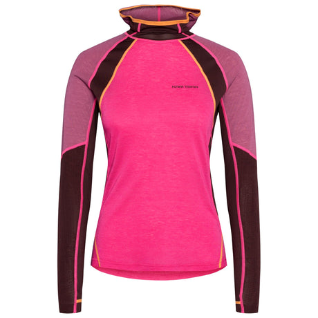Kari Traa Alma Hood Skiundertrøje Dame - Berry Pink -