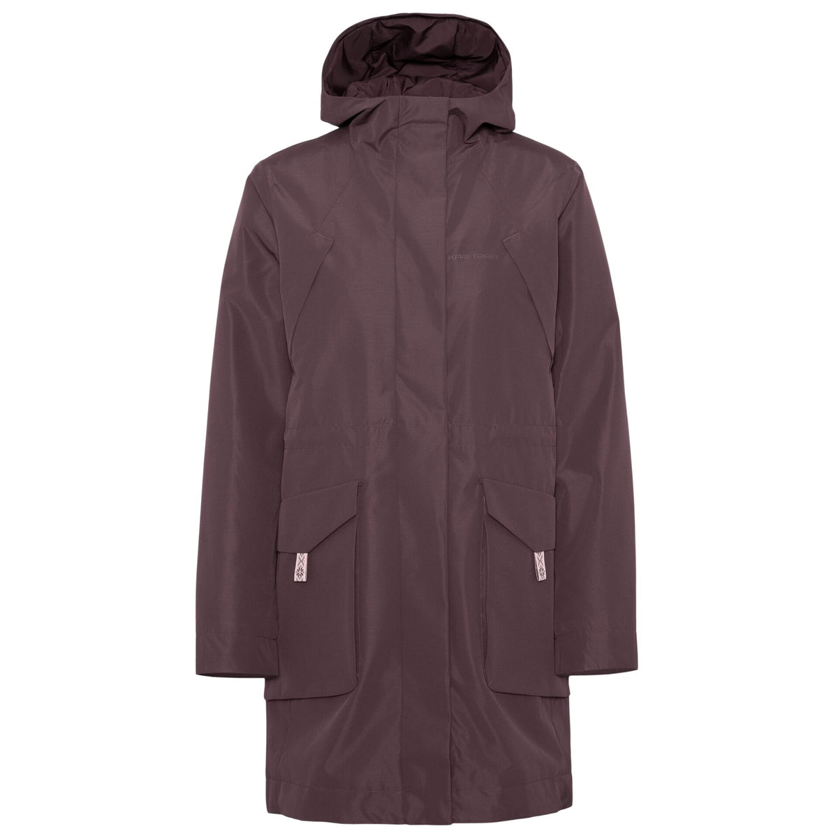 Kari Traa Mona Parka Vinterfrakke Dame – Cocoa Powder