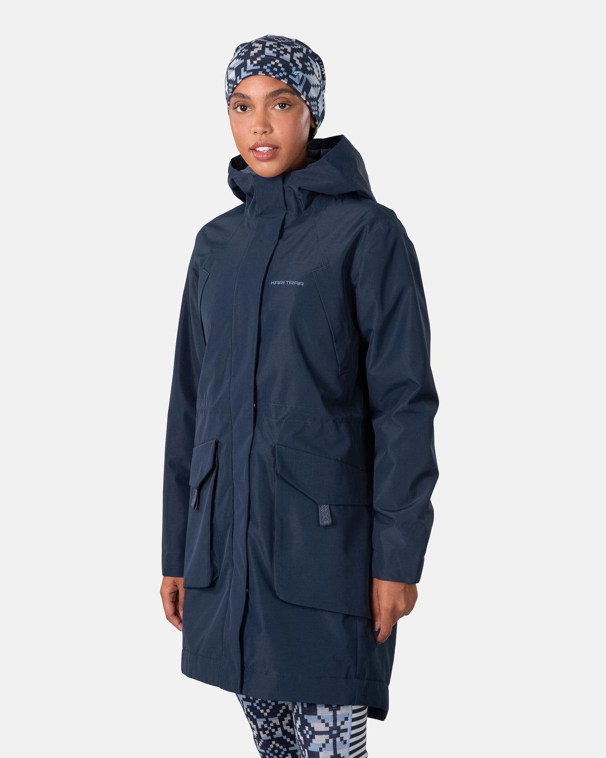 Kari Traa Mona Parka Vinterfrakke Dame – Royal