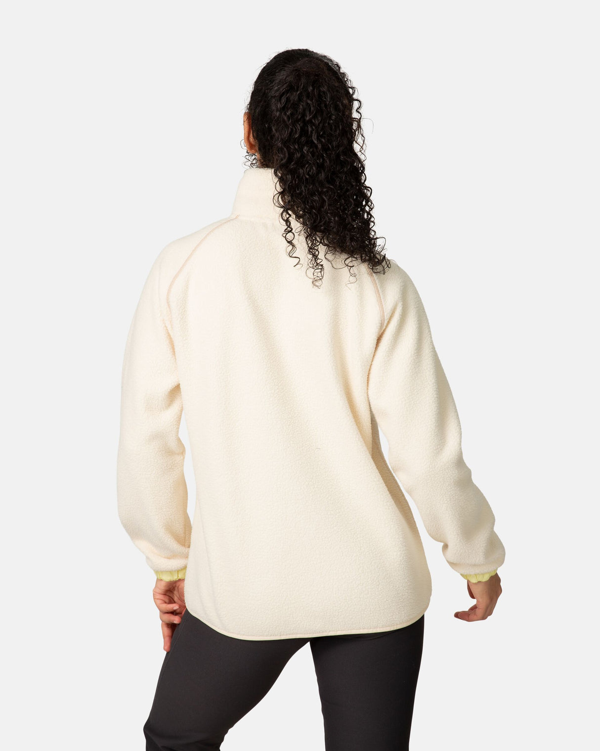 Kari Traa Emma Midlayer Fleecetrøje Dame - Natural White -