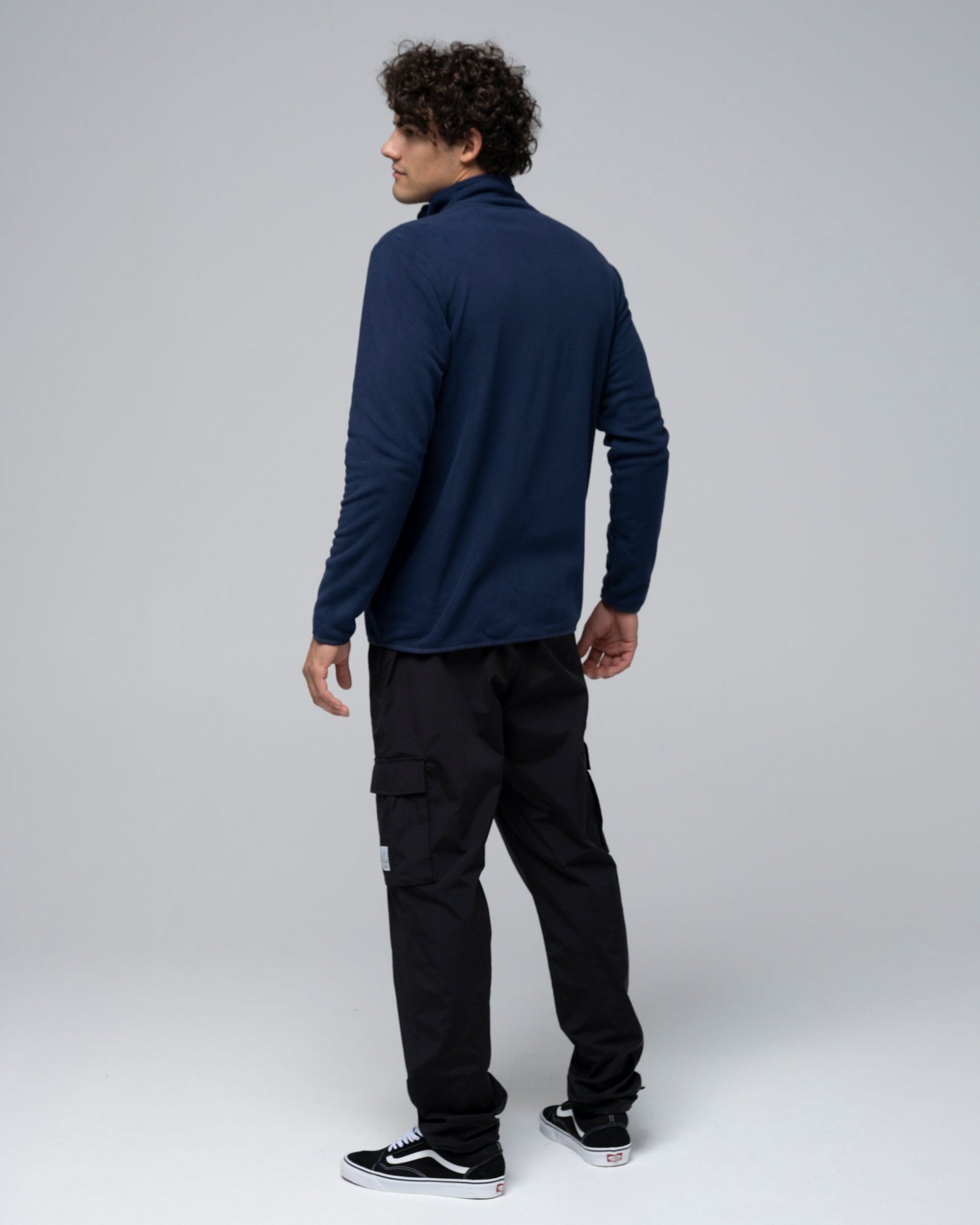 Bula Fleece Jacket Fleecejakke Herre - Navy -