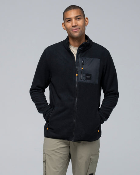 Bula BaseCamp Fleece Jacket 2.0 Fleecejakke Herre - Black - Black