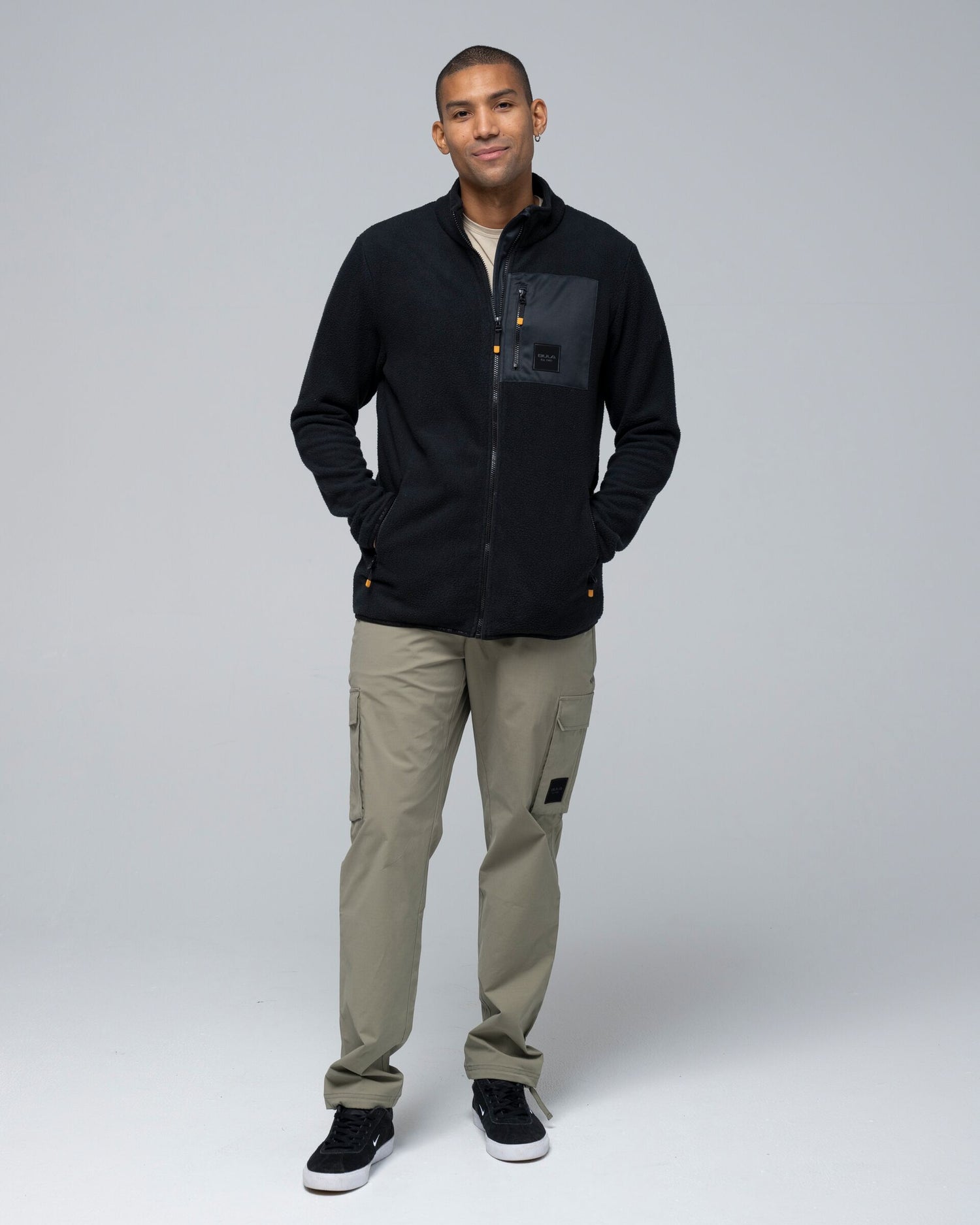 Bula BaseCamp Fleece Jacket 2.0 Fleecejakke Herre - Black -