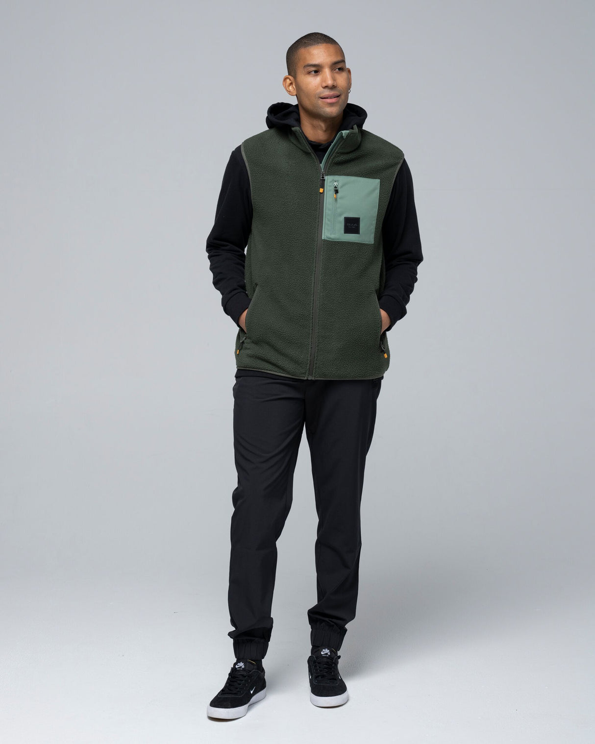Bula BaseCamp Fleece Vest 2.0 Fleecevest Herre - Dolive -