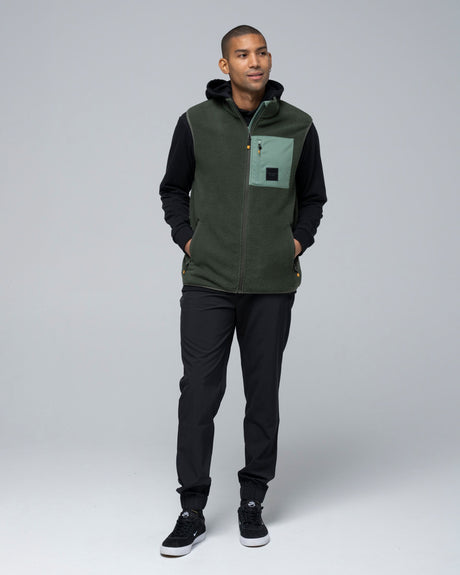 Bula BaseCamp Fleece Vest 2.0 Fleecevest Herre - Dolive -