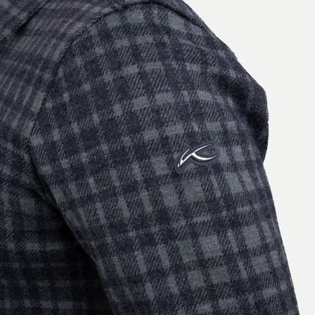 Kjus Men Yellowstone Shirt Skjorte Herre - Green Smoke/Dark Dusk -