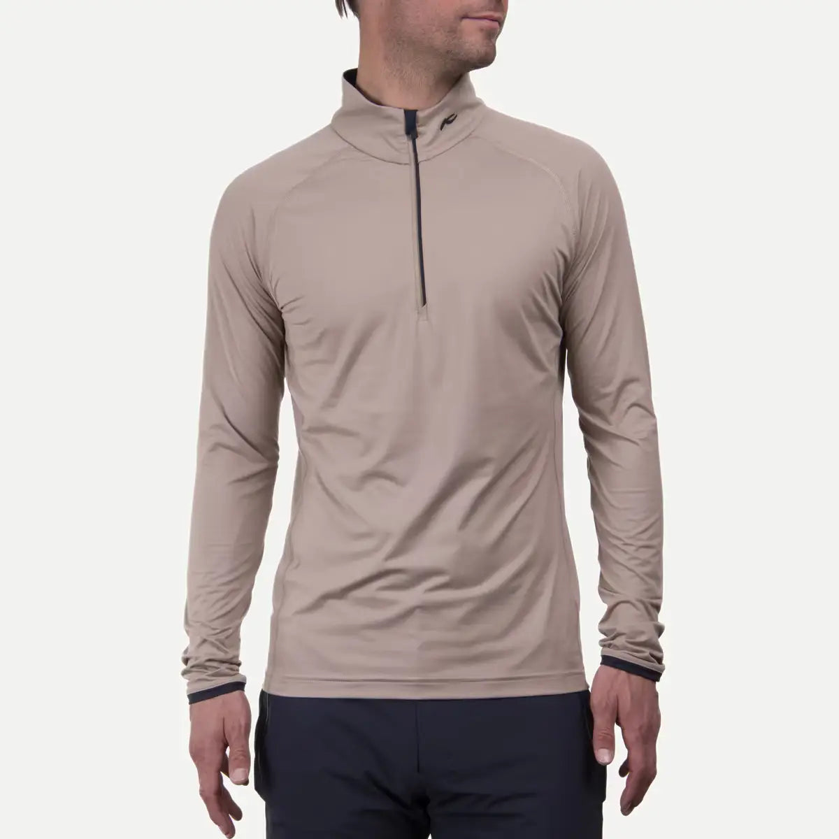 Kjus Men's Feel Midlayer Half-Zip Herre - Almond - Almond