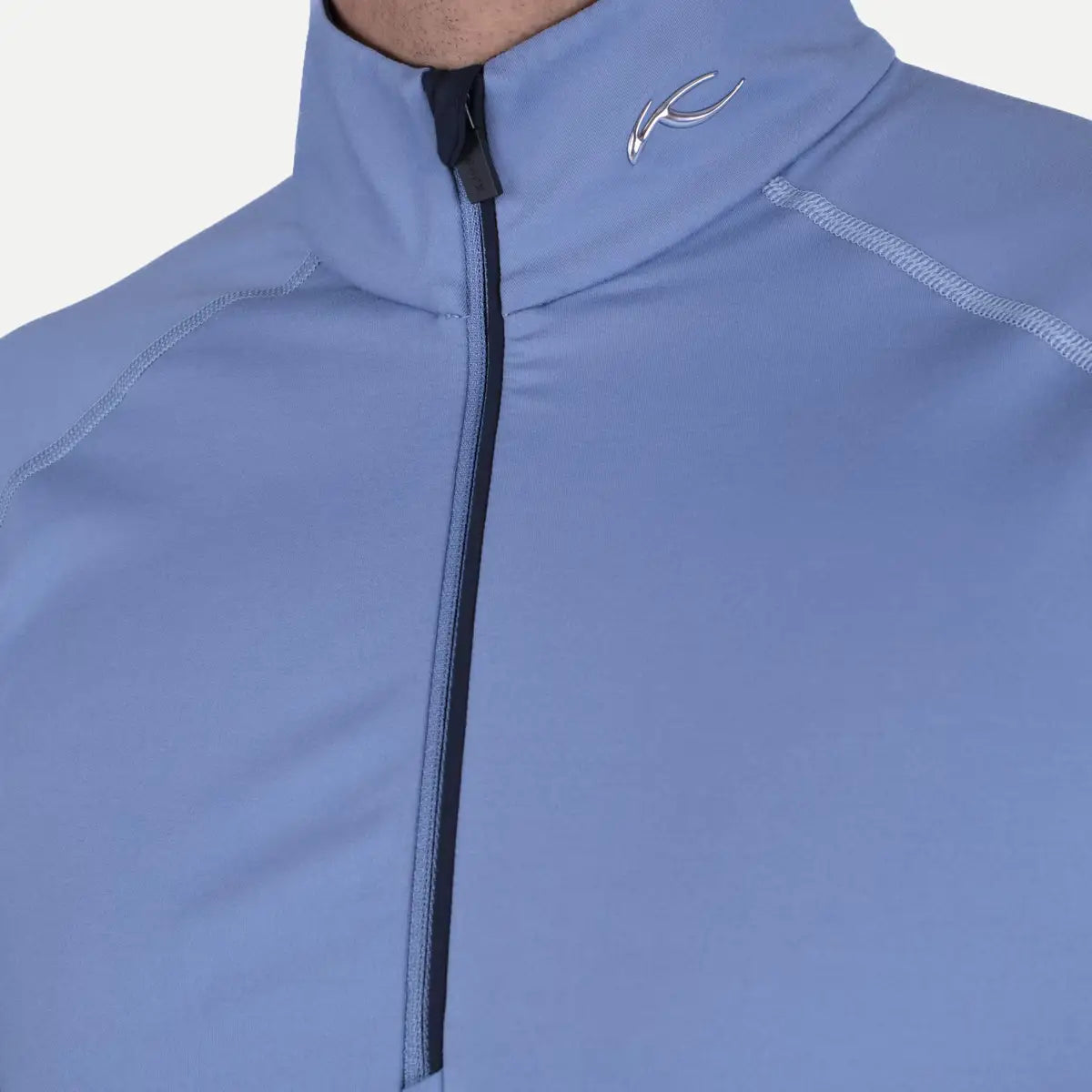 Kjus Men's Feel Midlayer Half-Zip Herre - Neptune/Deep Space -