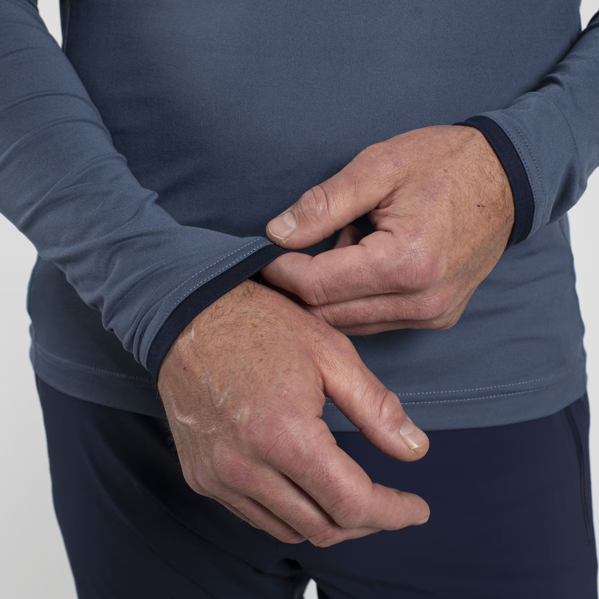 Kjus Men's Feel Midlayer Half-Zip Herre - Admiral Blue/KJUS Navy