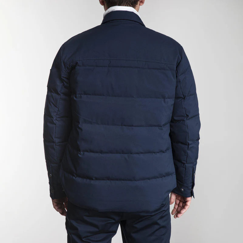 Cross Sportswear M Down Shirt Golf Jakke Herre - Navy -