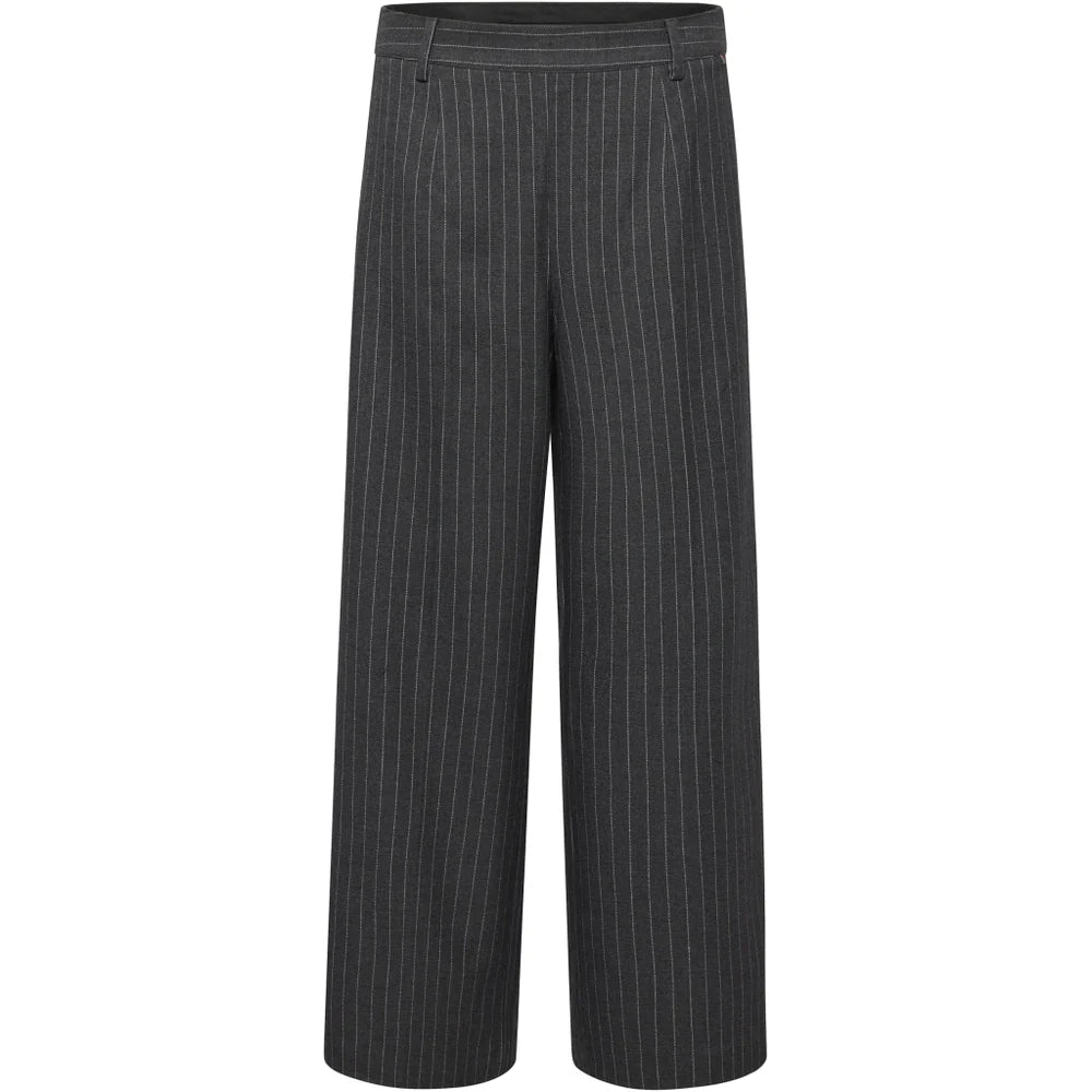 Redgreen Women Marina Pants Bukser Dame - Grey Stripe -