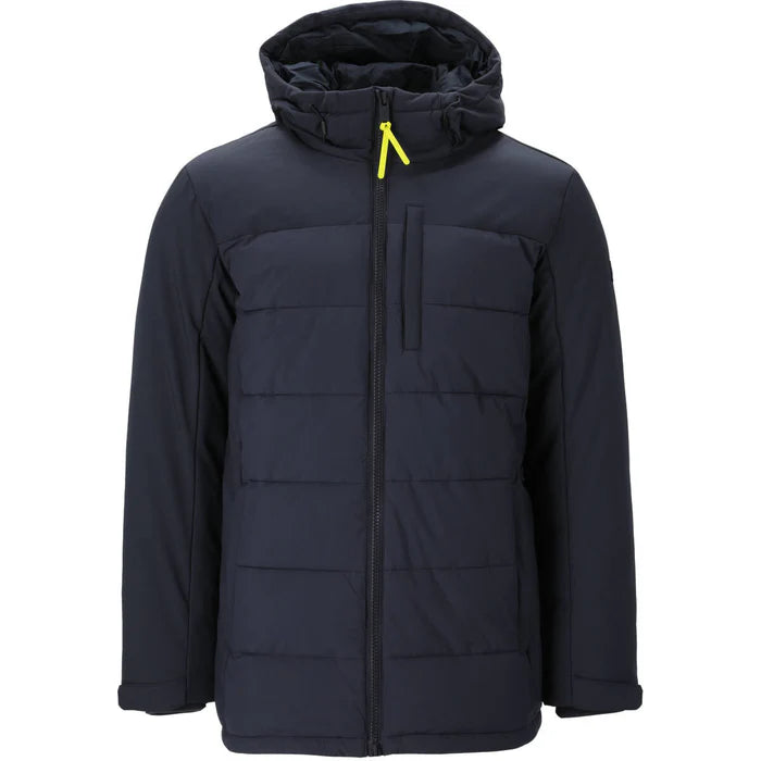 CMP Mens Winter Jacket Vinterjakke Herre - Black Blue - Black Blue