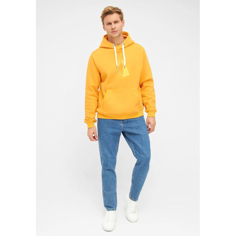 Sea Ranch Mik Hood Sweat Herre - Golden -