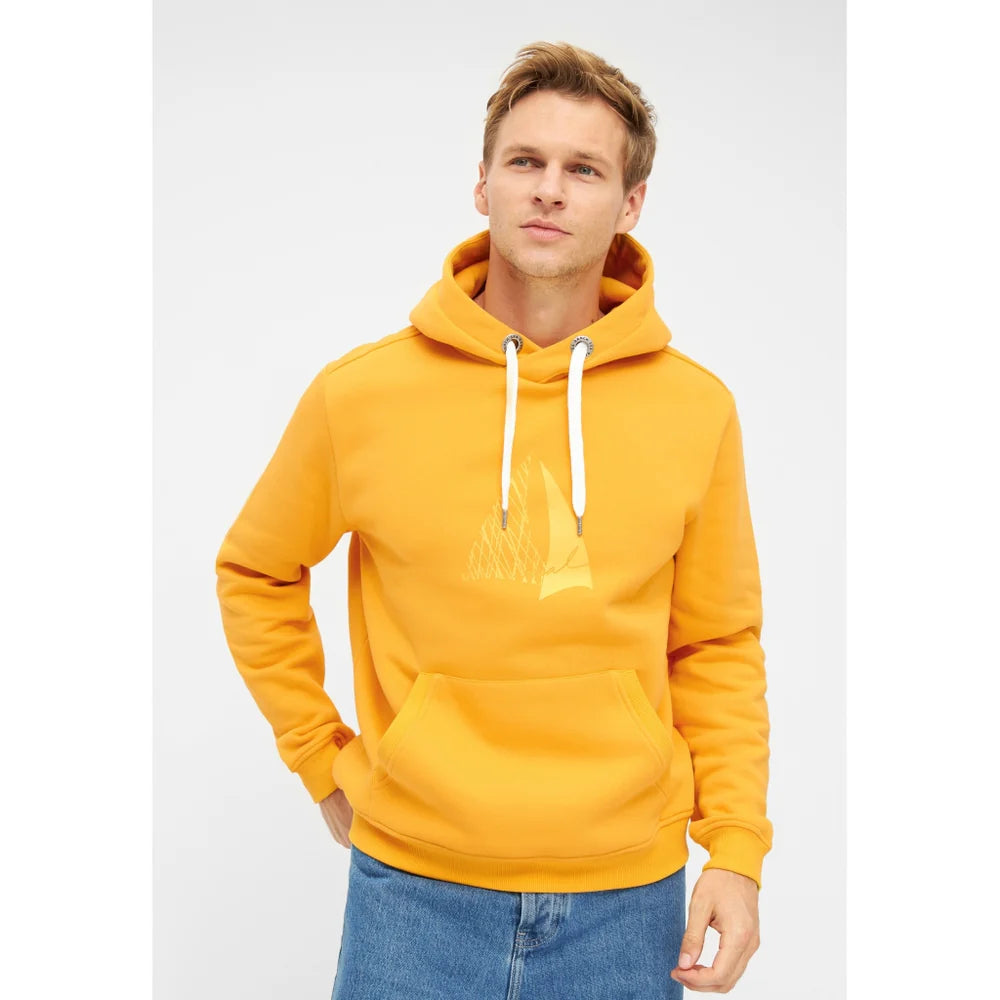 Sea Ranch Mik Hood Sweat Herre - Golden - Golden