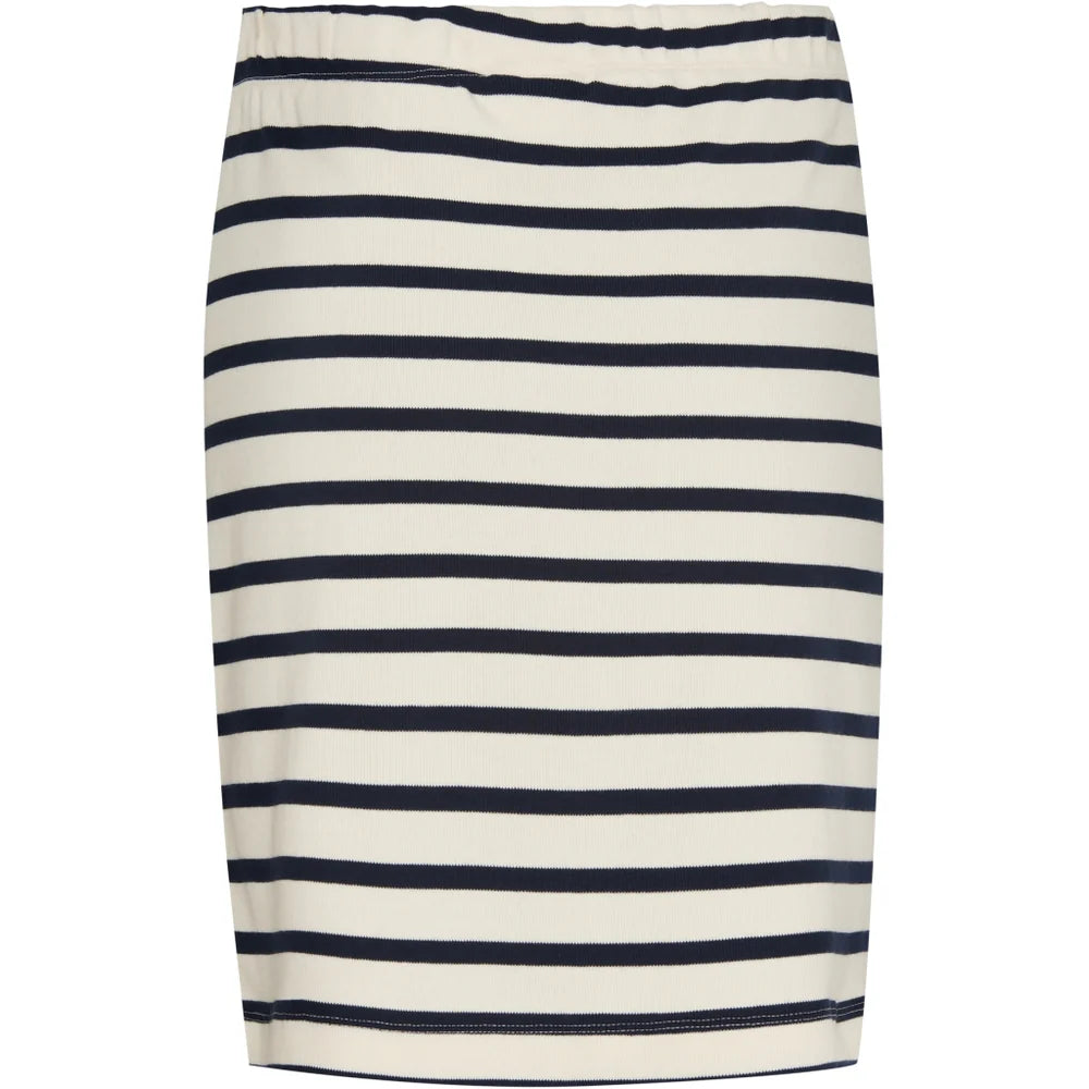 Redgreen Woman Nabila Skirt Nederdel Dame – Off White Stripe