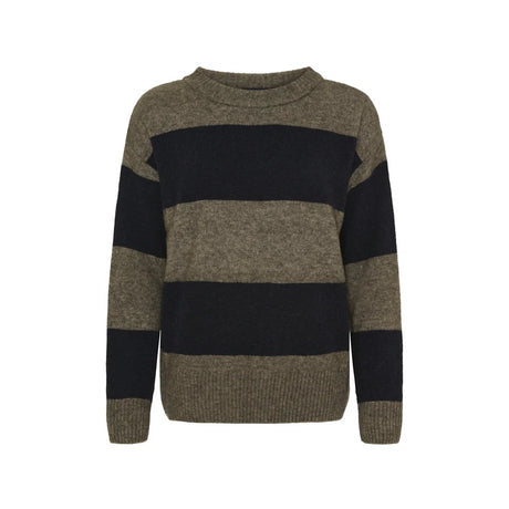 Sea Ranch Nina Knit Striktrøje Dame - Mørkebrun