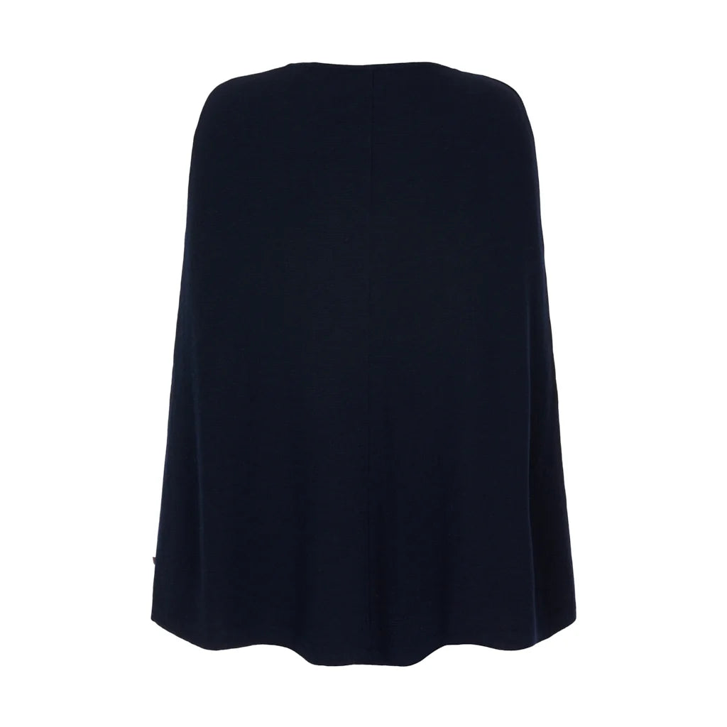 Redgreen Women Noemi Strikket Poncho Dame - Navy -