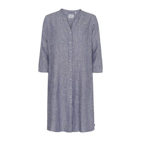 Sea Ranch Oline Dress Kjole Dame - Indigo Hvid