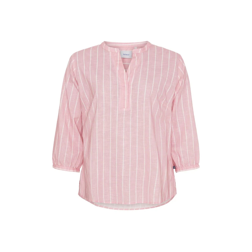 Sea Ranch Philippa Bluse Dame - Pink Nectar White