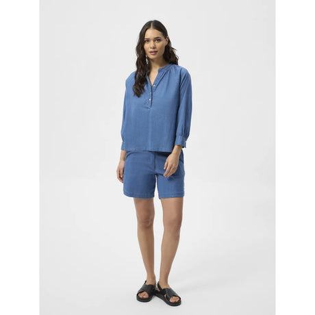 Redgreen Women RG_Annie - Top Dame - Denim - Denim