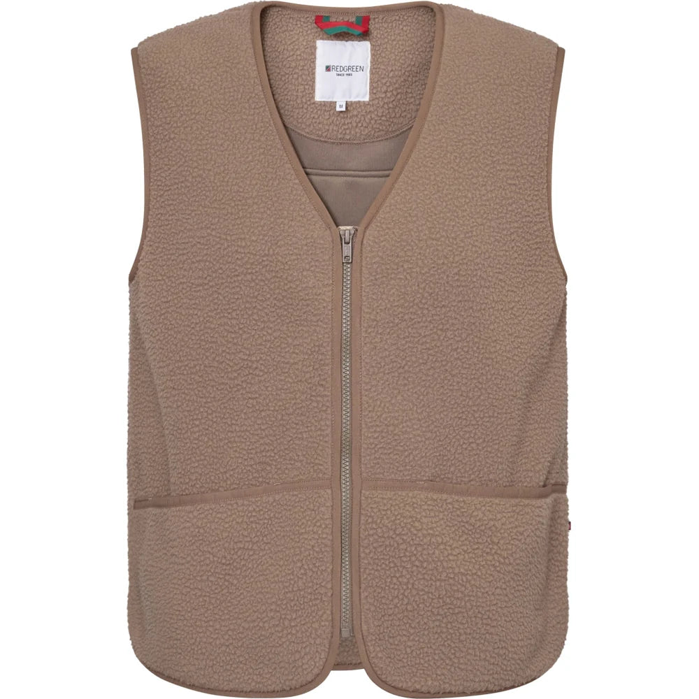 Redgreen Women RG_Leo Vest Dame - Dark Sand -