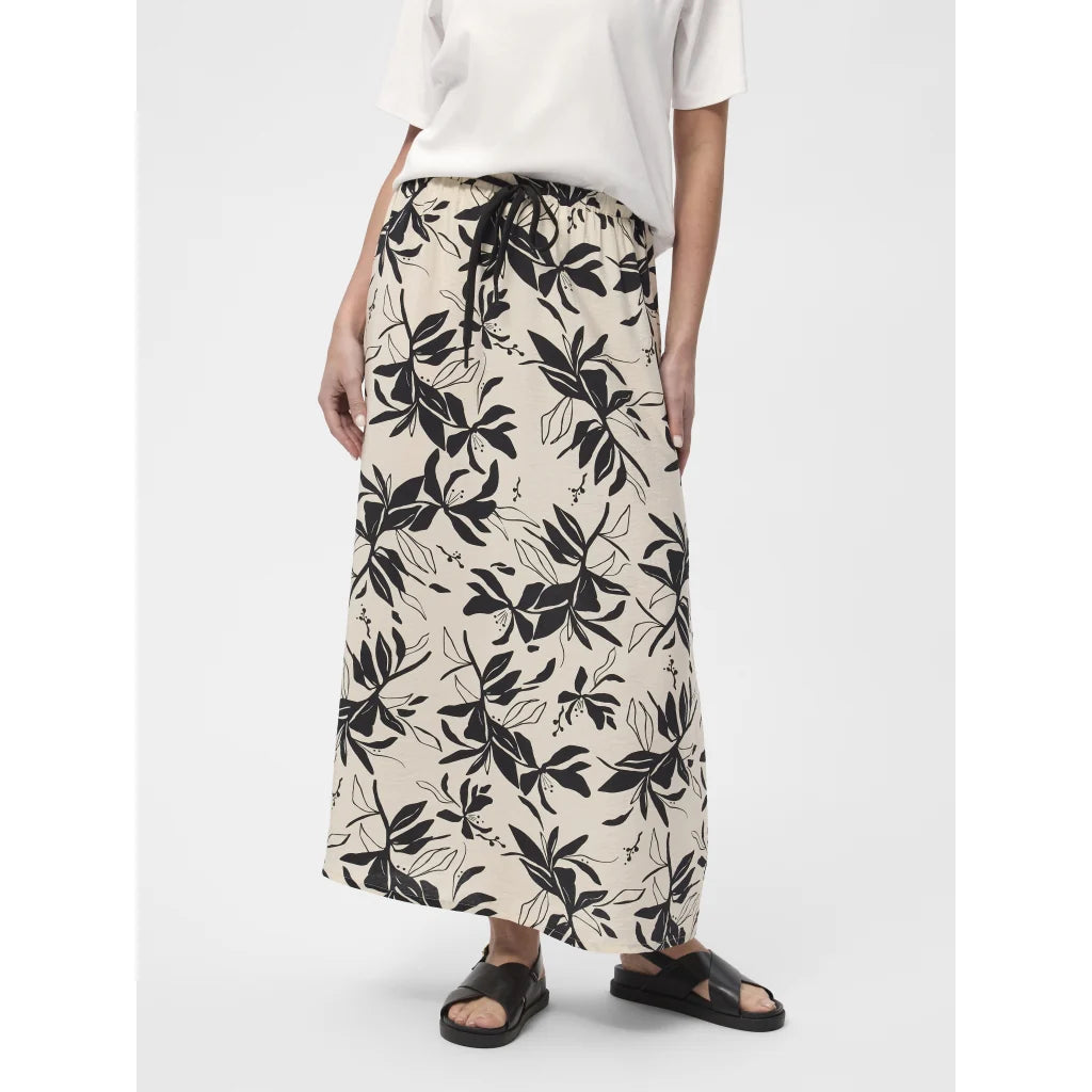 Redgreen Woman Nola Skirt Nederdel Dame – Ecru Pattern