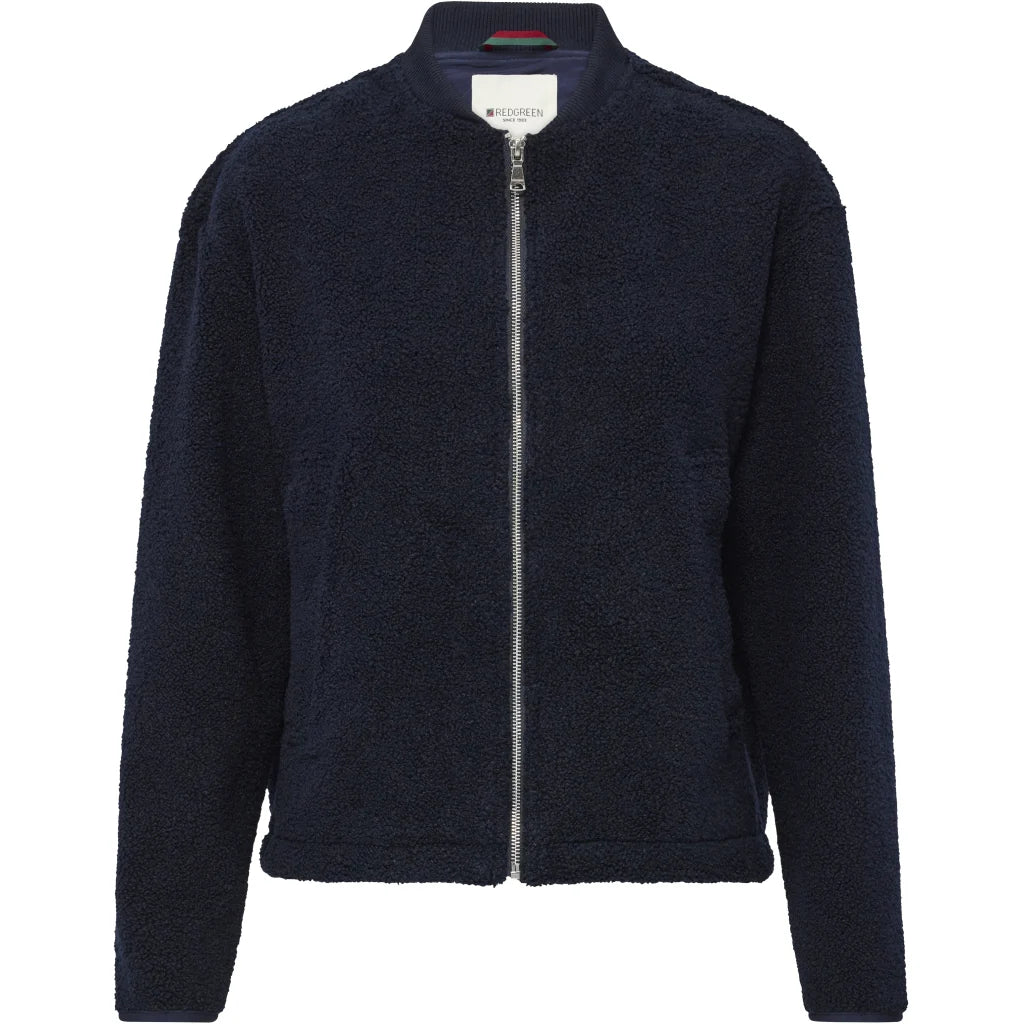 Redgreen Woman RG_Sonia Teddy Fleece Jakke Dame – Navy