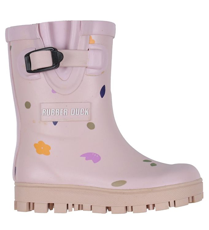 Rubber Duck Classic Flower Kids Gummistøvler Børn - Lilac