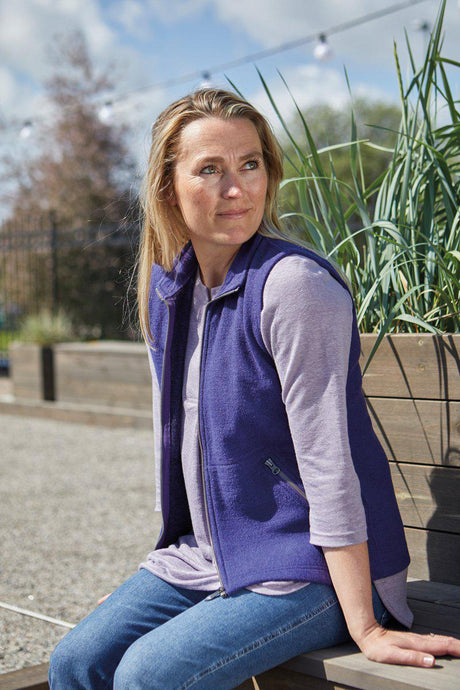 Ivanhoe of Sweden Flora Vest Dame - Lichen Green -