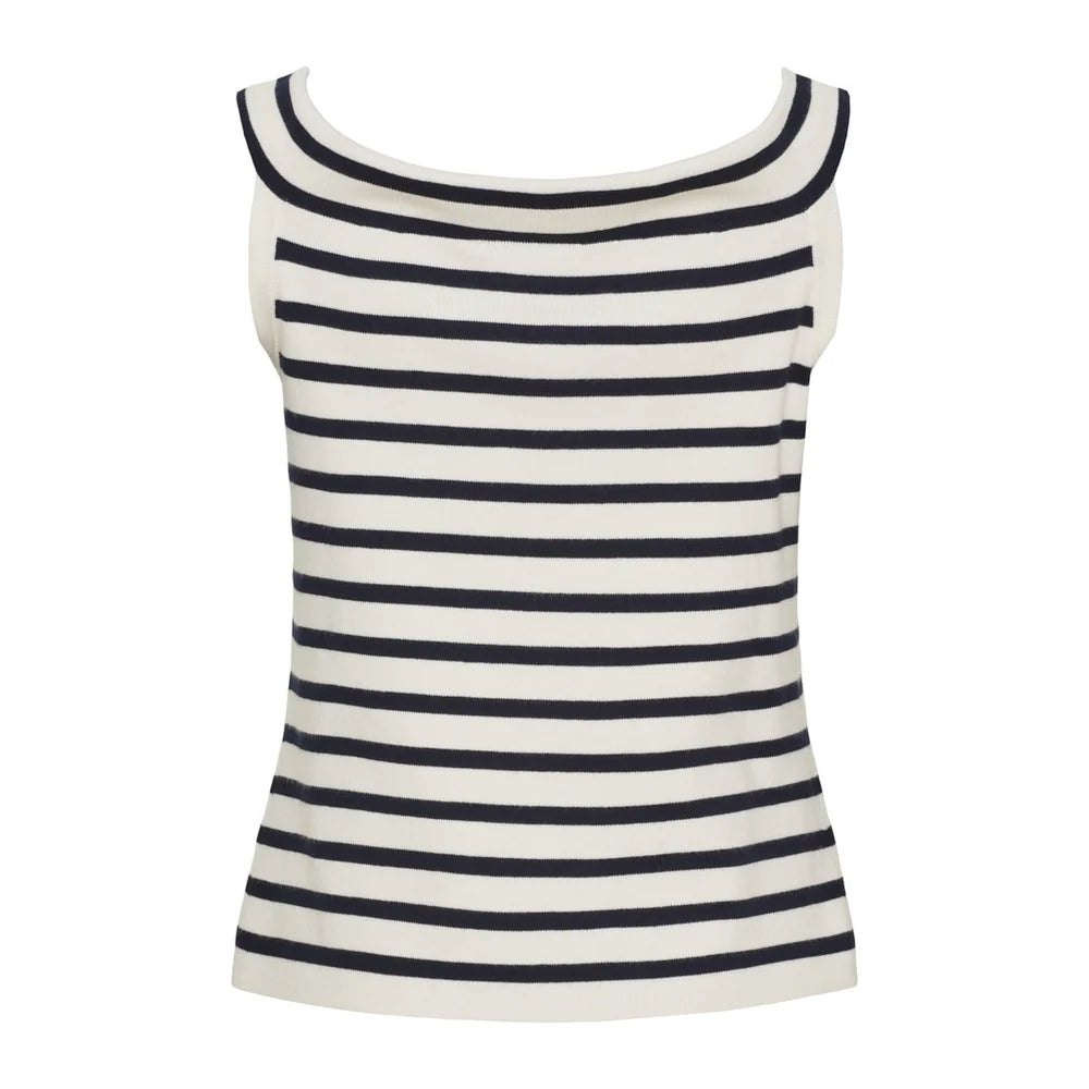 Sea Ranch SR_Kelly Top Dame - Pearl / SR Navy -